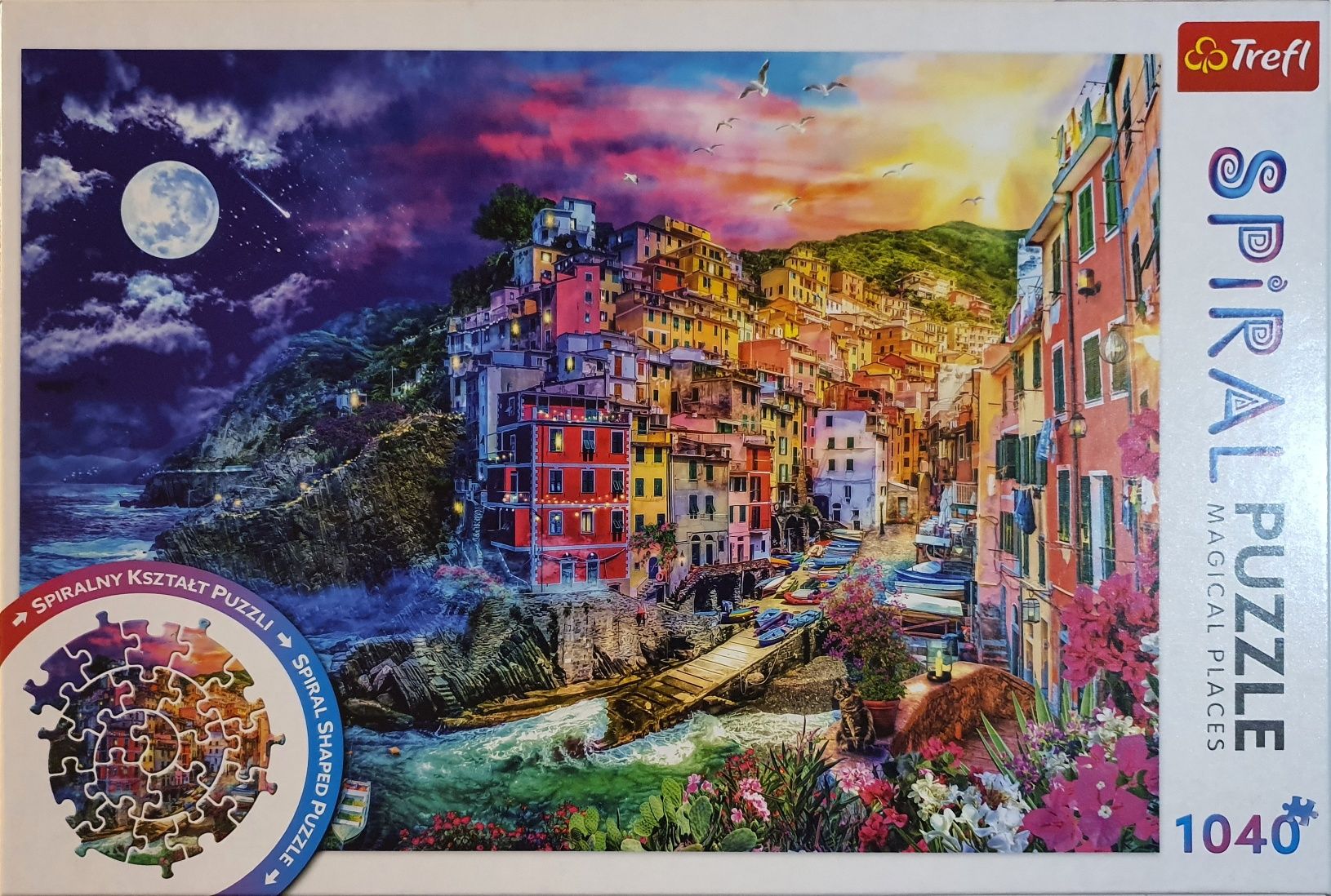 Puzzle spirarala "Magical Places" - 1000 piese - Trefl