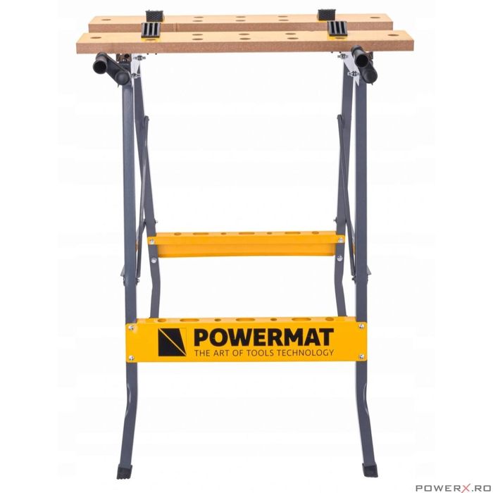 Masa de lucru, 100 kg/560 mm, reglabila pliabila pentru atelier,