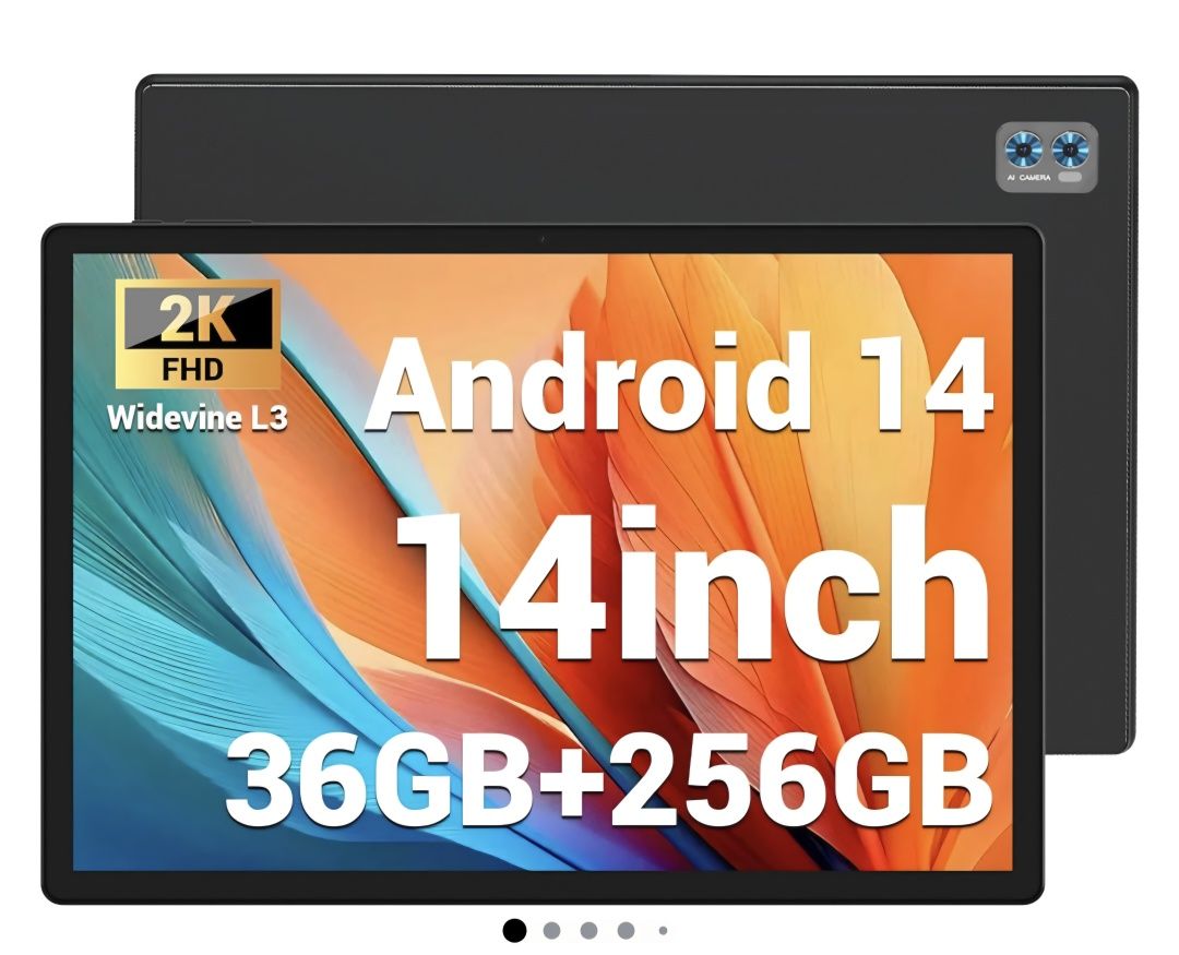 Tableta 14.1" MAGCH, Octa-Core, 36(12+24)GB RAM, 256GB ROM, Android 14
