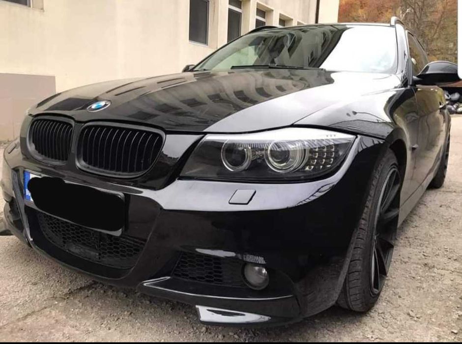 Бмв е90 сплитери за фейс / спойлер за е90 / Bmw e90 LCI M Tech