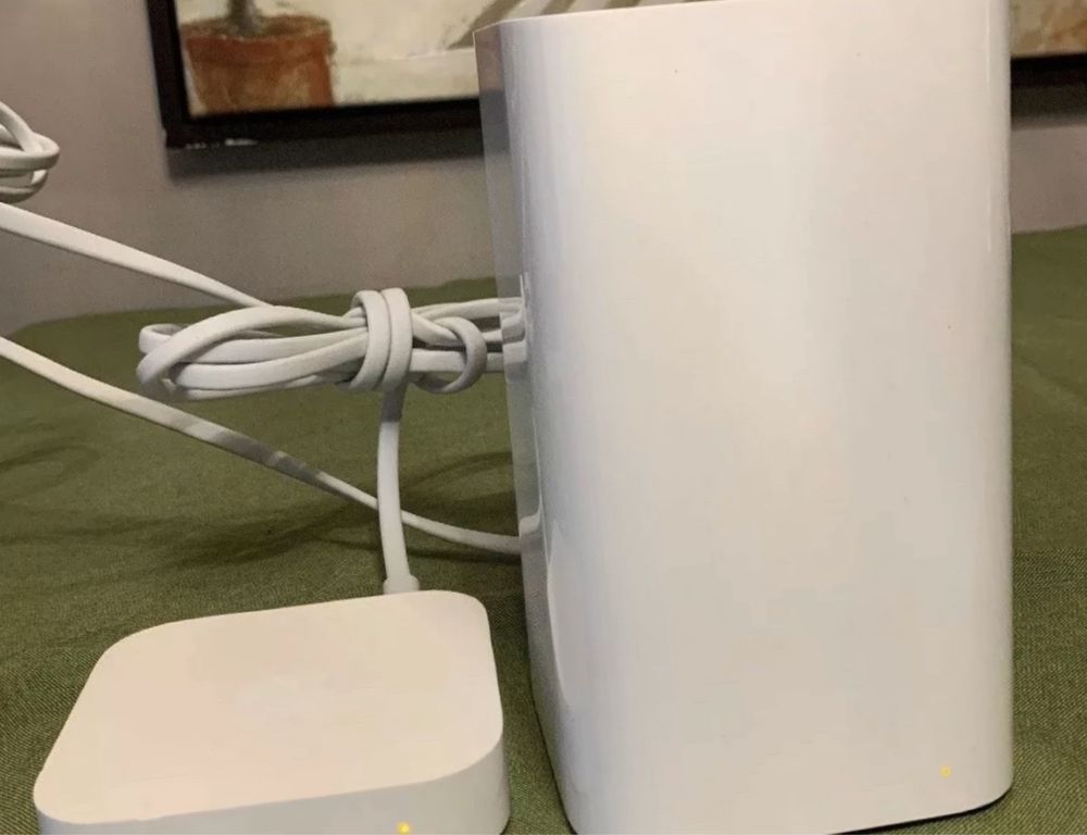 Apple Airport Extreme 6го поколения и Express Wifi Роутер Модем оптики