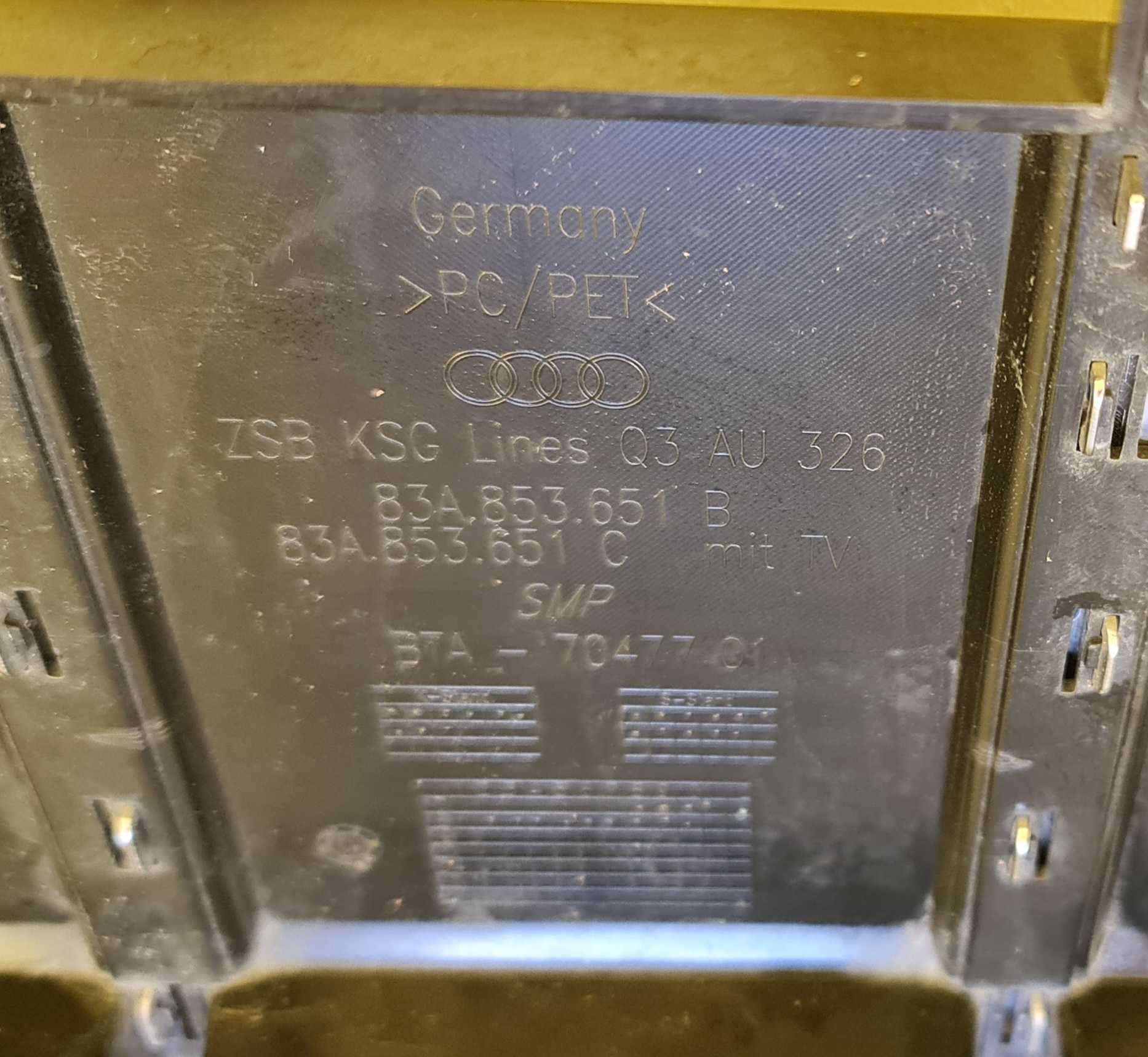 Audi Q3 MK2 Оригинална предна решетка 83A 853 651. 2018 г. 2022 г