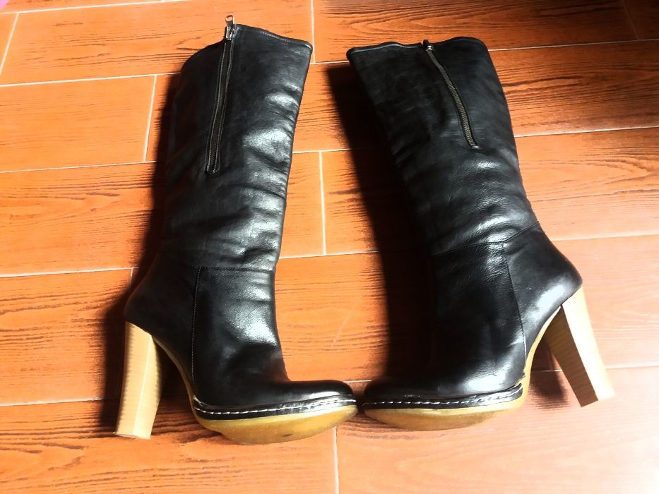 cizme elegante piele naturala impecabile