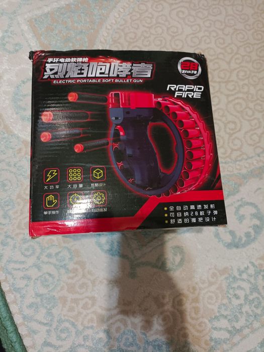 Бластер с мягкими пулями