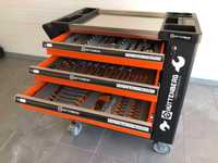 Качествена количка с инструменти 6 шкафа Huttenberg Германия