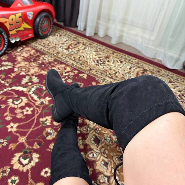 Чулки ботфорты женские демисезонные