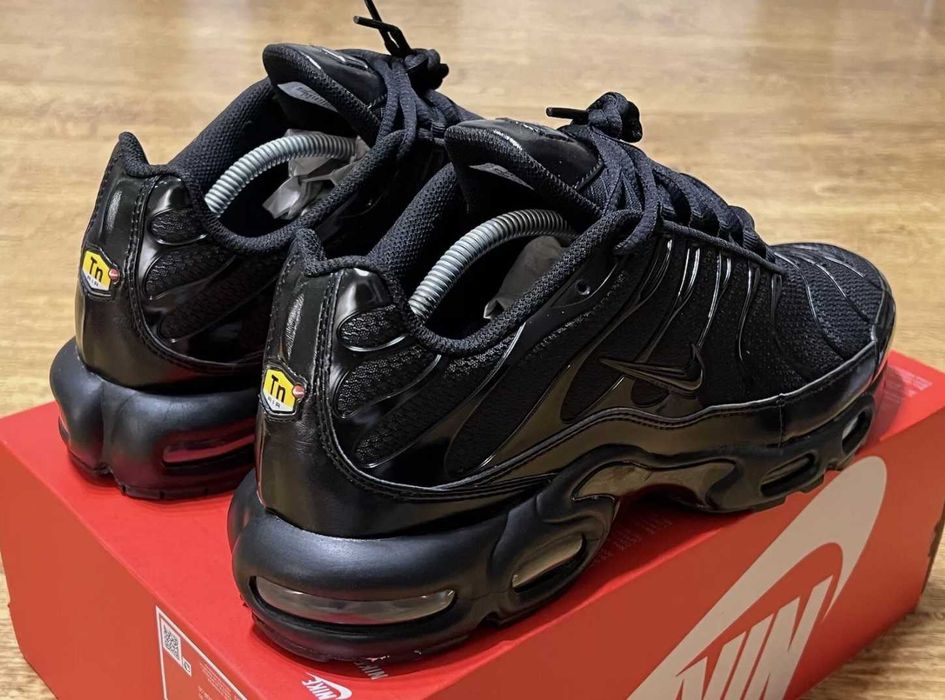 Adidasi Nike Tn Triple Black negri unisex Calitate Premium |FULL BOX|
