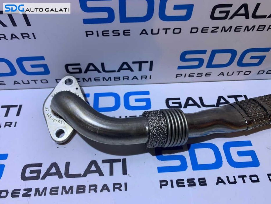 Teava Conducta Racitor Gaze Seat Toledo 3 1.9 TDI BKC BXE 2005 - 2009 Cod 03G131521AF [258M6]