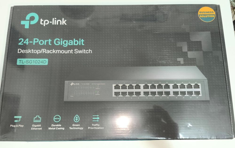 Сетевой коммутатор свитч Switch 24 ports TP-Link TL-SG1024D