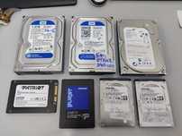 SSD(ссд) 240ГБ накопитель, HDD 500/1000GB жесткий диск Отличном состоя