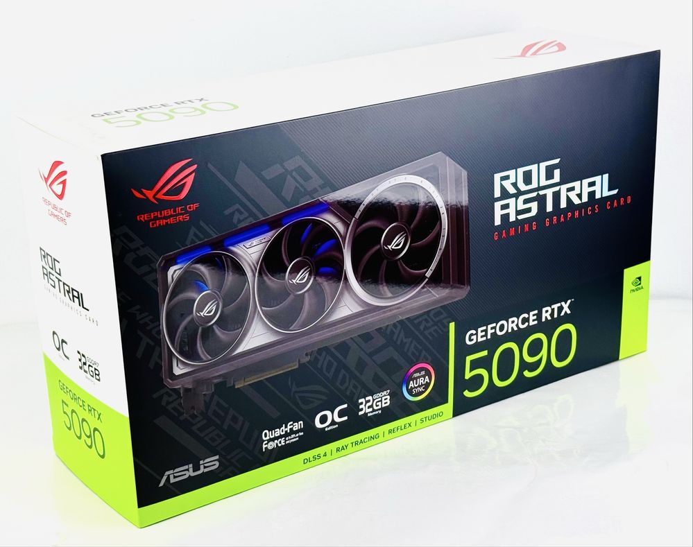 ПРОМО до 21.07.! Видеокарта Asus ROG Astral GeForce RTX 5090 32GB GDDR