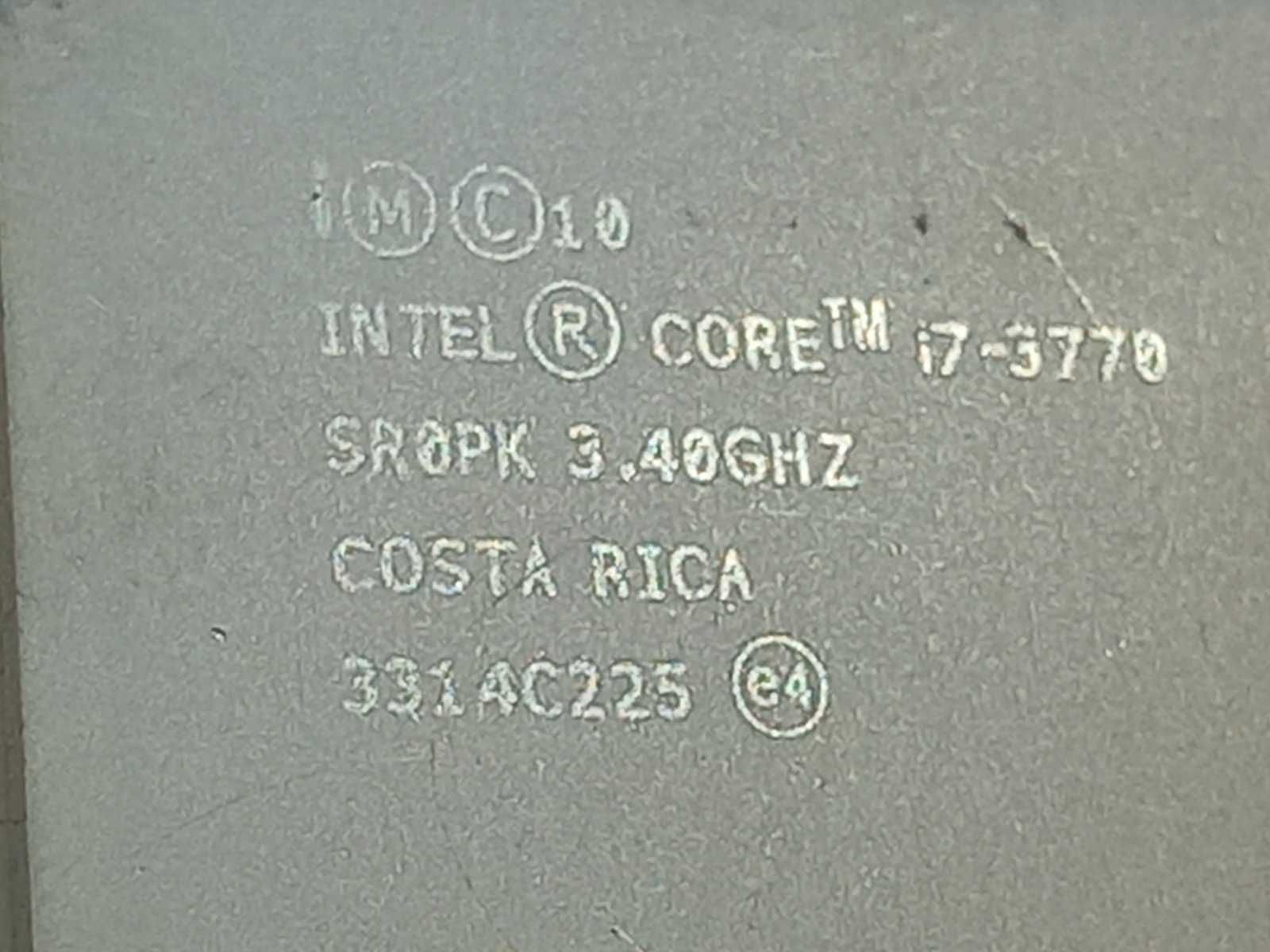 Процесор Intel core i7 3770 3.40ghz