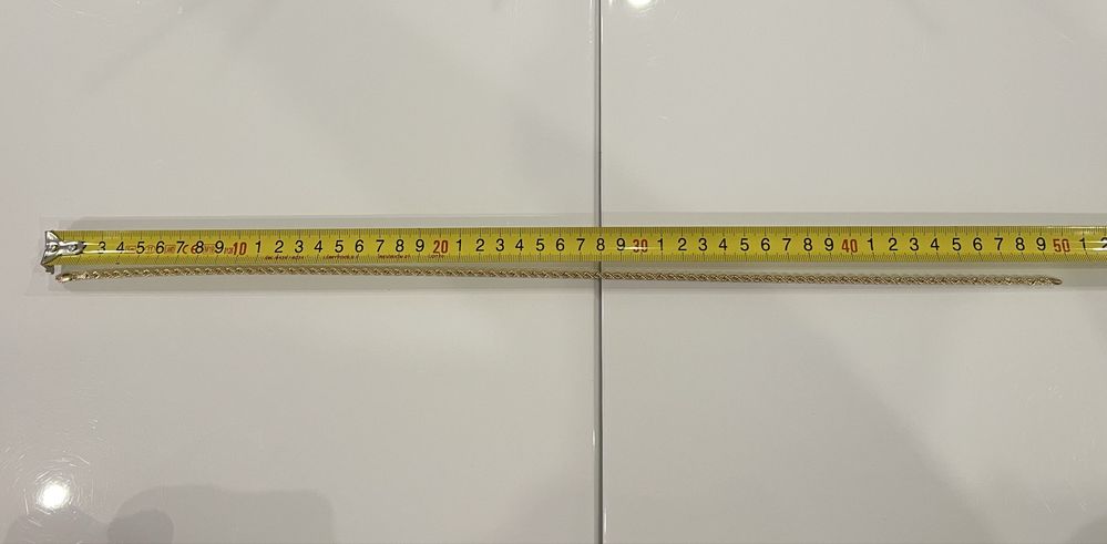 Lanț aur galben 14k nou. Greutate:7,7g, Lungime:50cm,Grosime:3,8mm