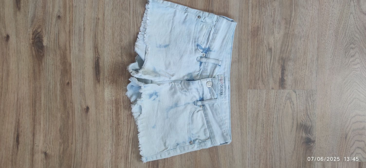 Дамски дънкови къси панталони Guess
