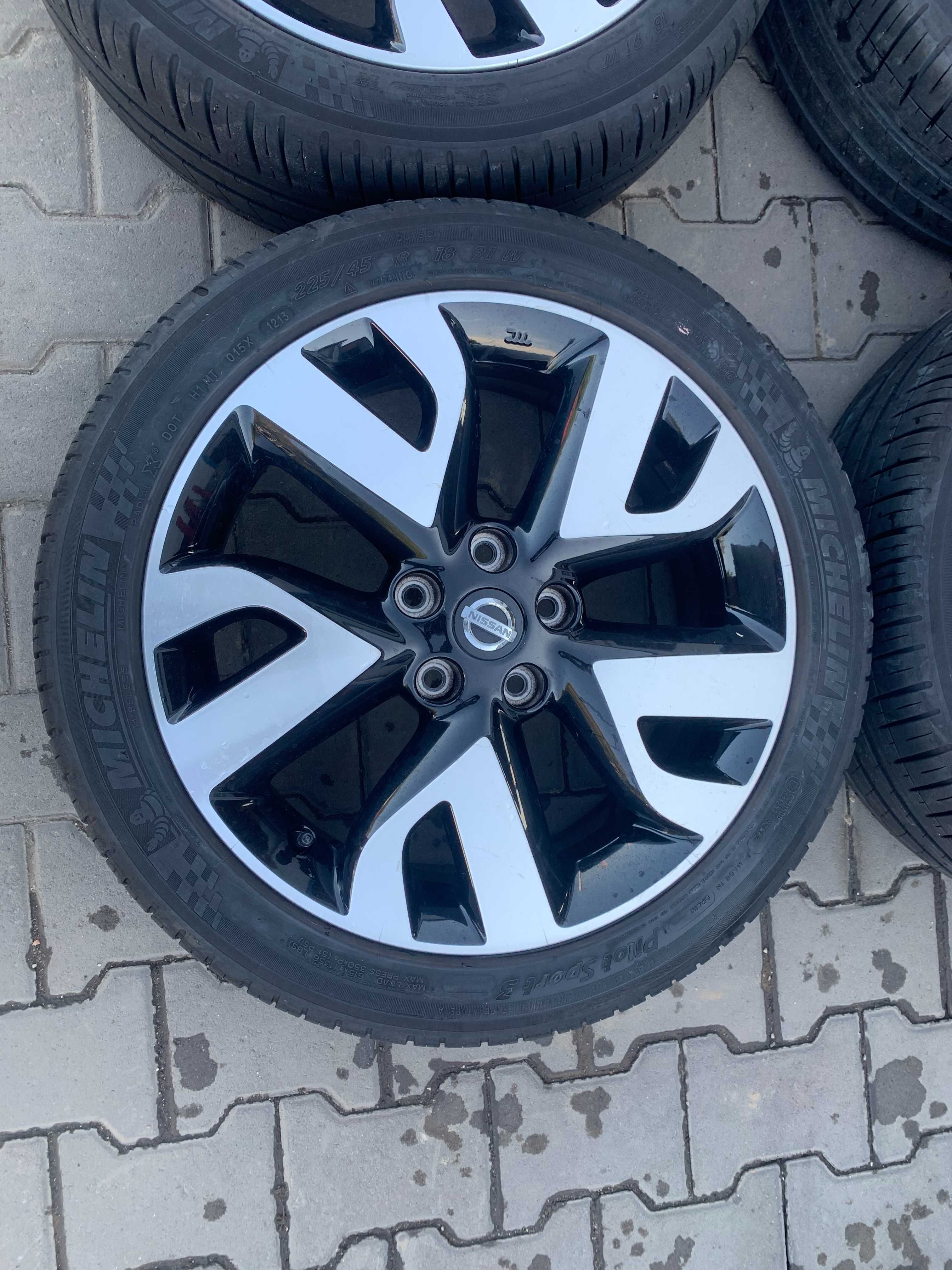 Jante Nissan Juke Anvelope Vara Michelin 225 45 18