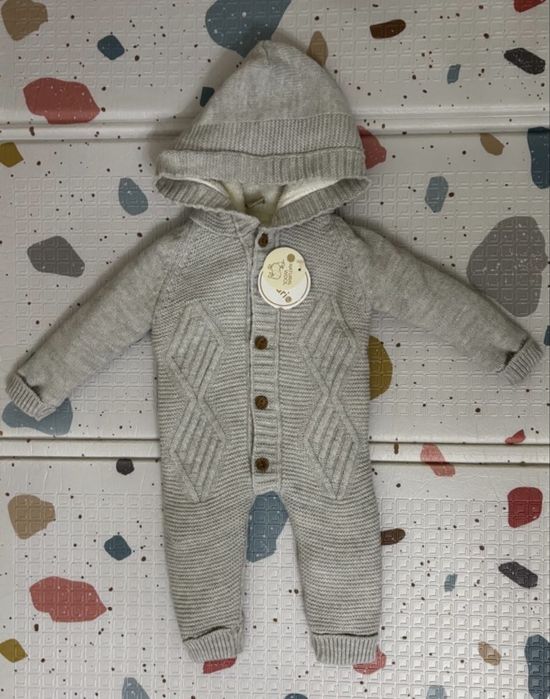 Вязаный комбинезон