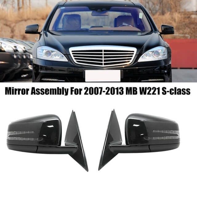 Странично Огледало с Електрическо Управление за Mercedes S-Class W221