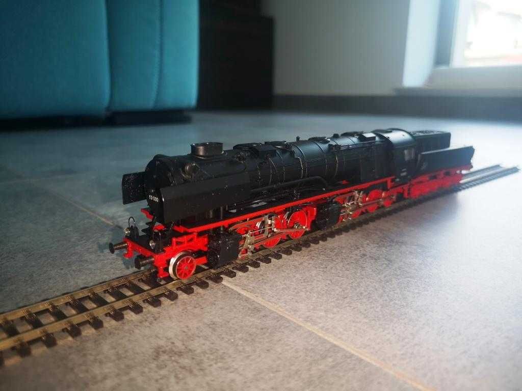 locomotiva cu aburi H0 DRG - BR 53 001 Borsig Mallet - AC Marklin