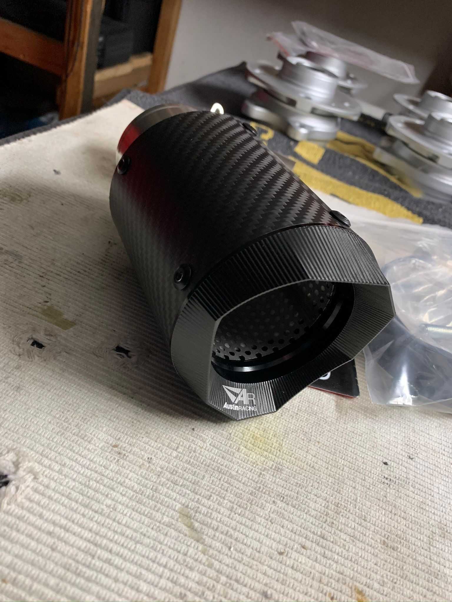 Austin Racing evacuare moto atv fibra carbon originala