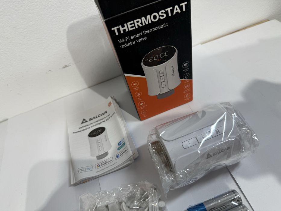 Termostat radiator calorifer încălzire Smart WiFi Alexa Google Tuya