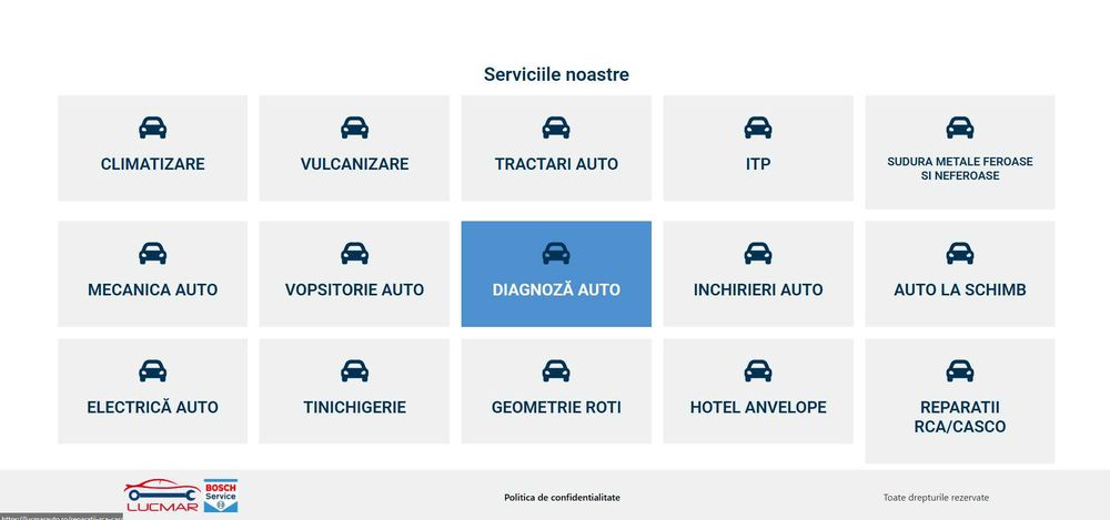 Service Auto Bosch – 1 Decembrie | Vopsitorie,Mecania,Itp,Inchirieri