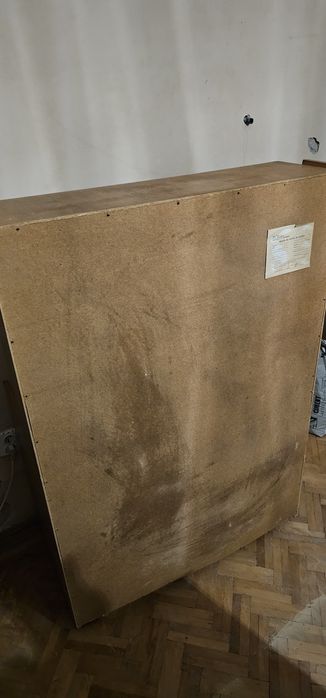 Mobila comoda cu sertare si usi 2 buc, masa pe roti si masa extensibil