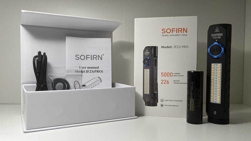 Супер EDC фенер SOFIRIN IF 23 PRO