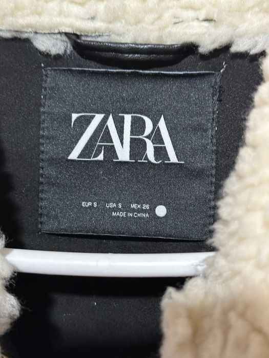 Jacheta shearling zara