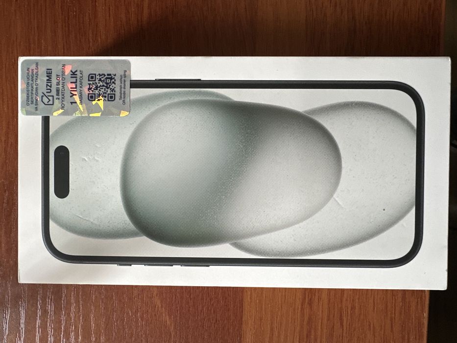 IPHONE 15 128 gb yengi ochilmagan Black ime o’tkan