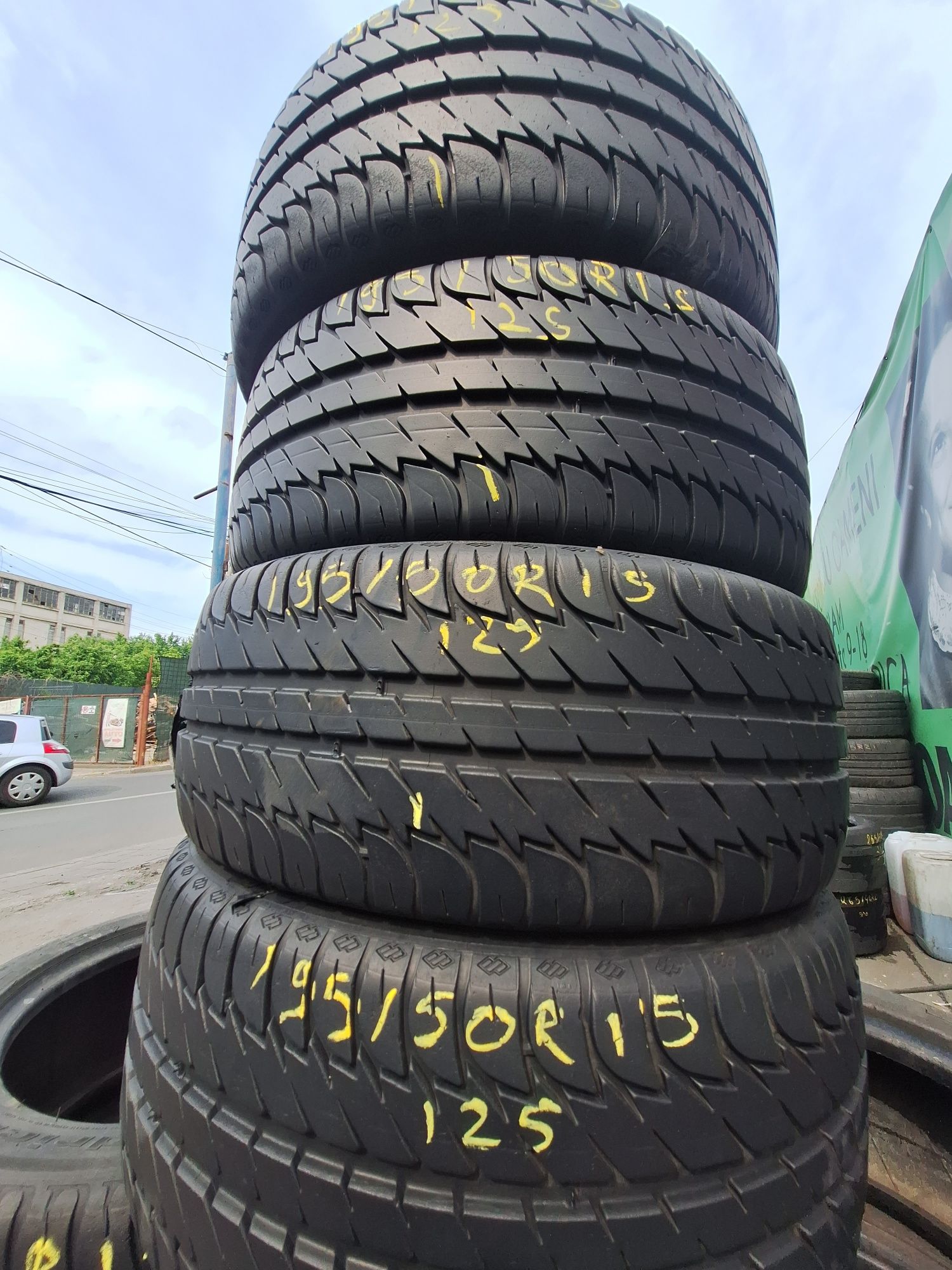 2, 4, 6 anvelope vara 195/50r15 Kleber,  Bf Goodrich 2019/18 Montaj Gr