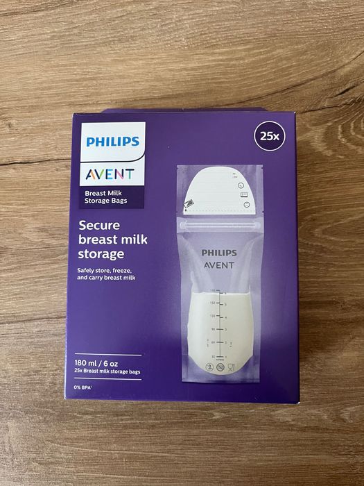 Торбички за съхранение на кърма (Philips Avent-25 броя)