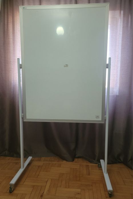 Tabla magnetica 2 fețe ProCart  si suport roti