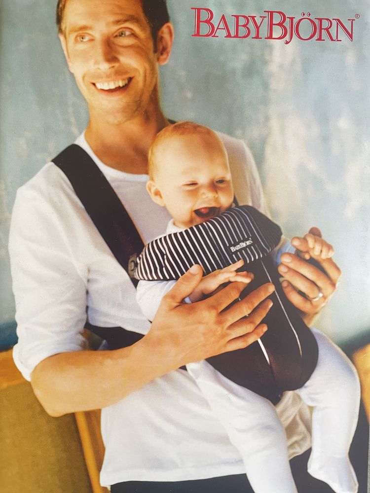 Раница Baby Bjorn Active бебе носене