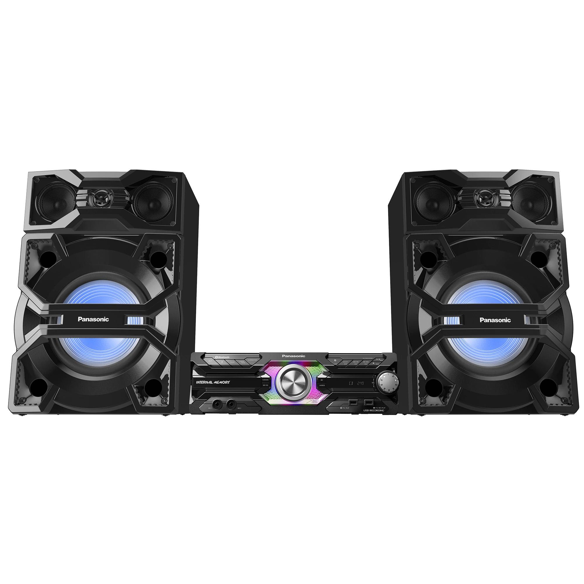Аудио система High Power PANASONIC SC-MAX3500EK, 2400 W, Bluetooth, FM