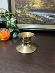 MA058 Sfesnic masiv de bronz 350g 8cm diametru lumanare si 12 cm baza