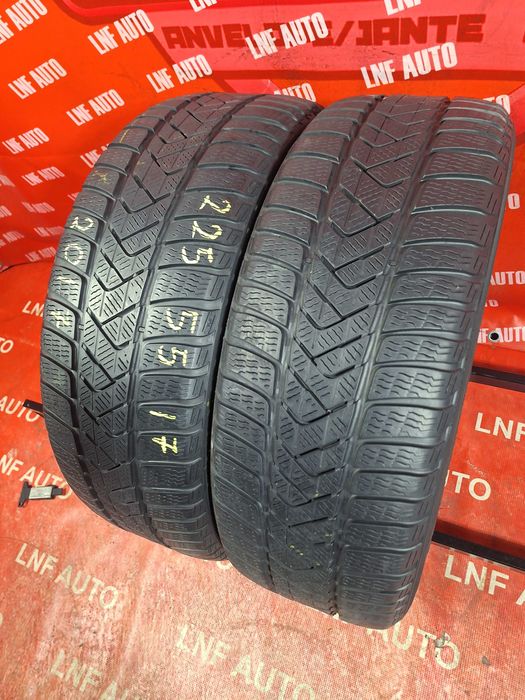 Anvelope de IARNA - 225/55/17 - PIRELLI - 5.44 MM - DOT 2017 !