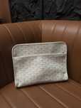 Goyard clutch white