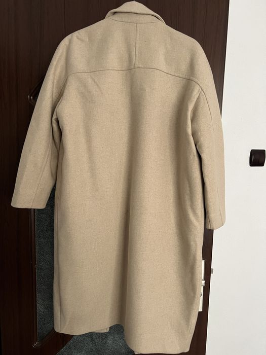 Palton oversized din lana