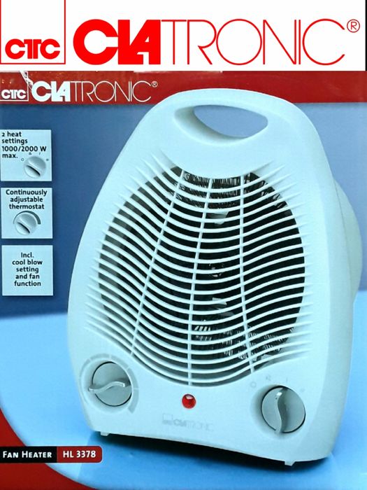 Aeroterme CLATRONIC 2000 W cu Temostat NOI - 60 Lei