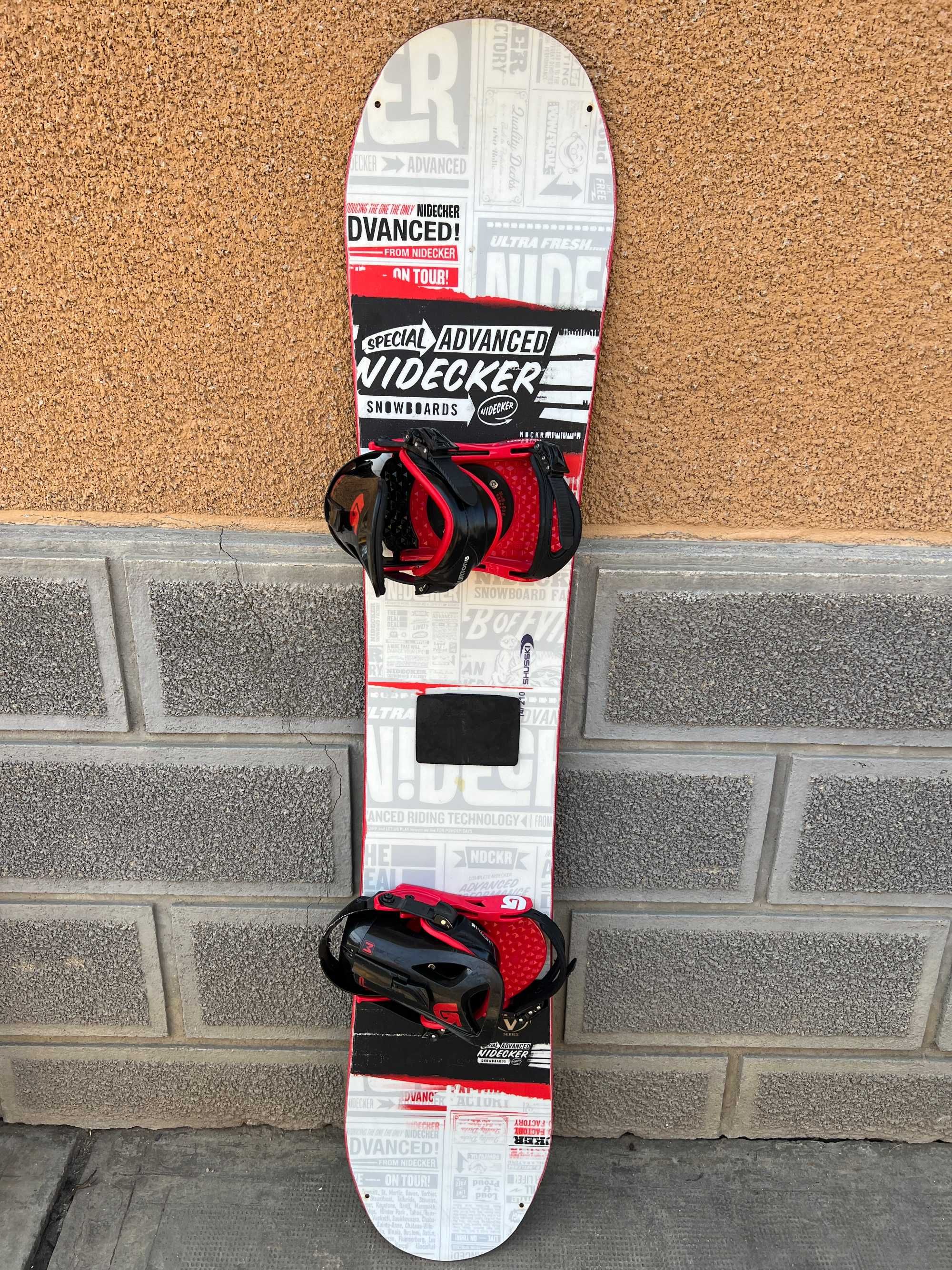 placa snowboard nidecker advanced L155