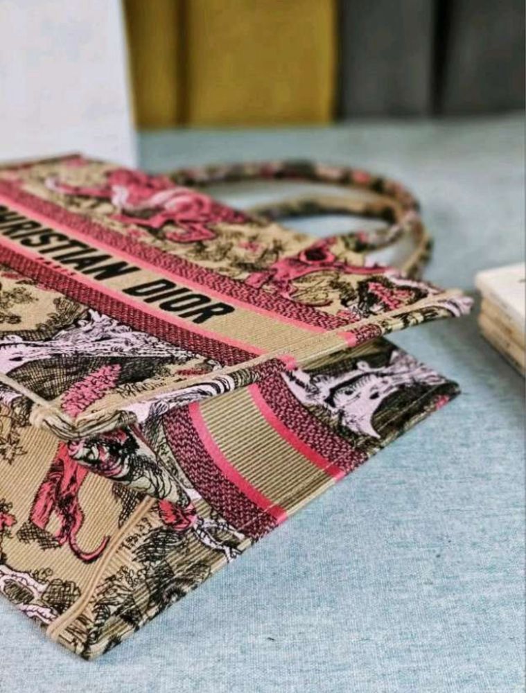 Geanta Dior din textil pe comanda