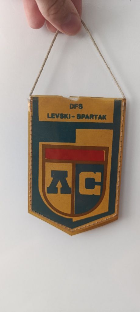 Левски Спартак 1980г. оригинален флаг!