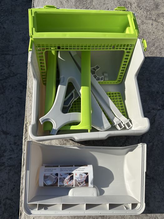 Litiera semi-automatica pentru pisici