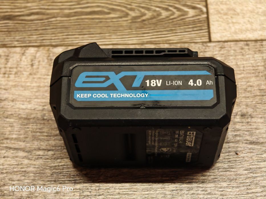 Baterie acumulator erbauer 18v 4A defect