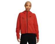 Nike Tech Fleece комплект дамски, XS размер червен цвят без забележки.