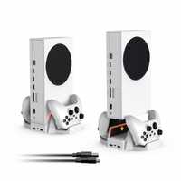 Xbox series S,2 controllere+statie incarcare/suport/cooler