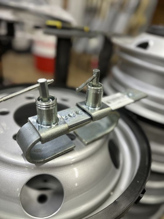 Замок на ворота газель