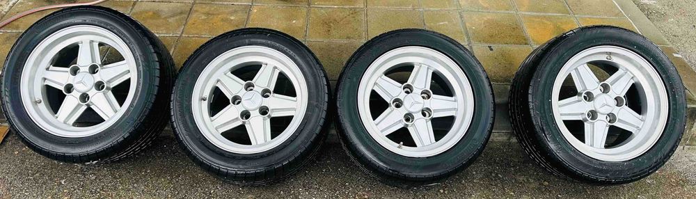 Оригинални Ronal джанти с гуми за Mercedes W126