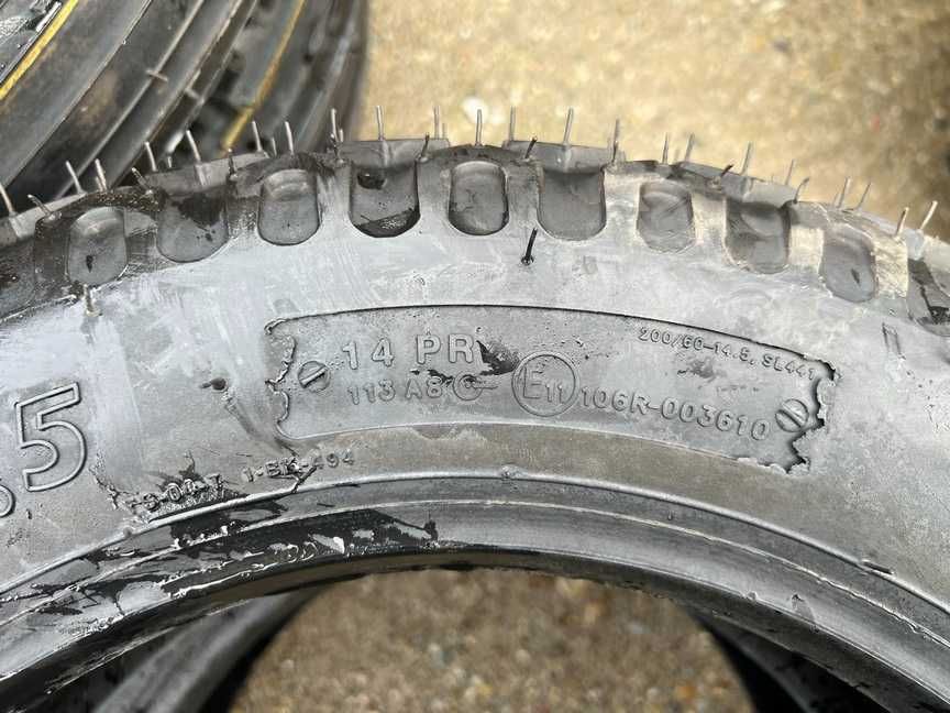 Anvelope noi de PLUG 200/60-14.5 cu 14pliuri marca BKT garantie