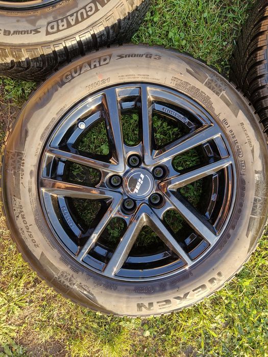 Roți iarnă, jante Al Ford Focus, Mondeo R16, cauciucuri  205 60 16 8mm